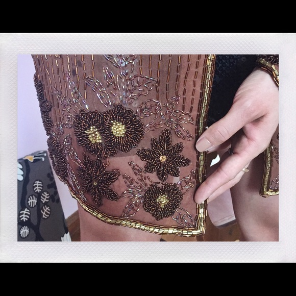 Vintage beaded jacket - Picture 3 of 4